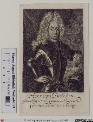 Bildnis Joachim Christian von Balcken