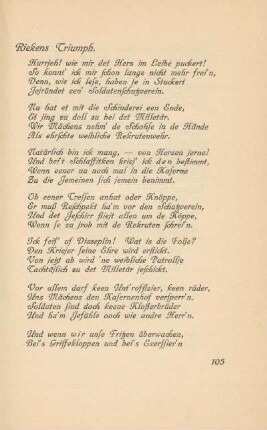 Riekens Triumph