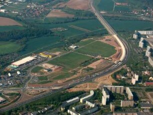 Jena : Bundesautobahn A 4, Lobdeburg Tunnel