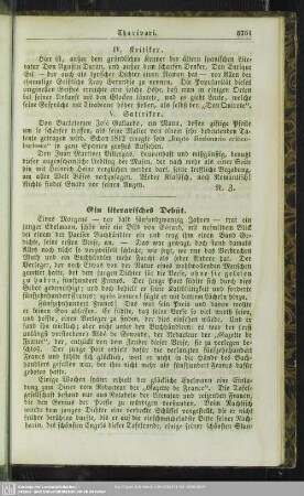 Ein literarisches Debüt