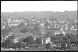 Warnsdorf. Blick auf Warnsdorf