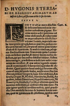 De anima corpore iam exuta : liber ad Clerum Pisanum