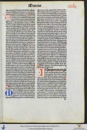 Prologus in evangelium secundum Marcum