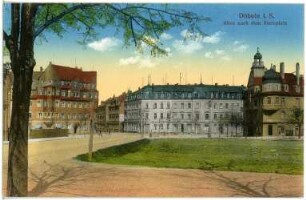 Döbeln. Blick nach dem Sternplatz