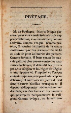 Oeuvres posthumes. 1. Sermons et discours inédits. - 1830. - CLXXXVIII, 251 S.