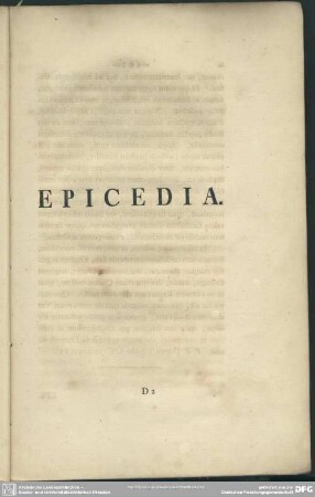 Epicedia