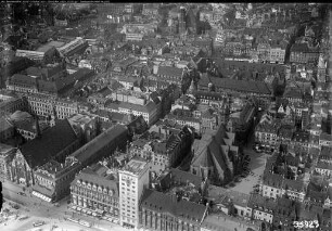 Leipzig, Innenstadt, Nikolaikirche, Marktplatz, Thomaskirche