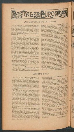 Las memorias de la otero