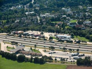 Limburg an der Lahn : Raststätte an der BAB A 3
