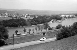 Hauenstein: über den Rhein auf Kraftwerk Albbruck