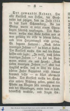Der gewandte Redner.