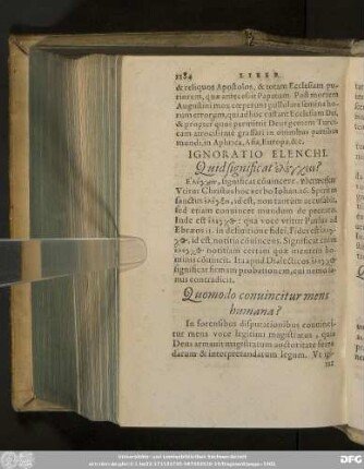 Ignoratio Elenchi.