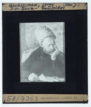 Gerassimow (Sergei), Der Bauer-Frontsoldat
