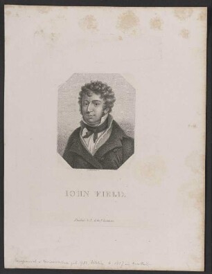 Porträt John Field (1782-1837)