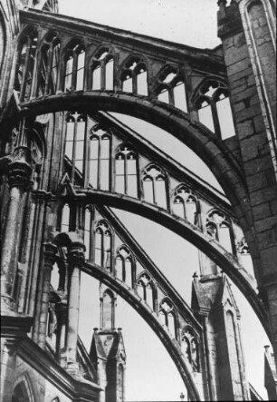 Amiens, Kathedrale, Chorstrebebögen
