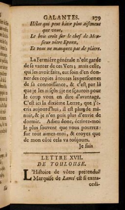 279-281, Lettre XVII.