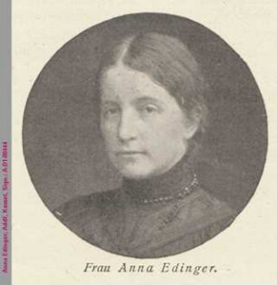 Porträt von Anna Edinger