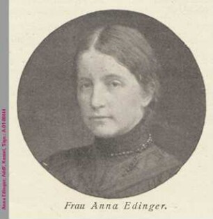 Porträt von Anna Edinger