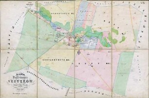 N° IV; Brouillon von der Dorffeldmark Ventzkow, Domanial Amts Tempzin