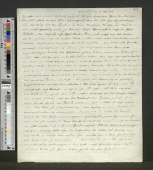 Brief an August von Kotzebue