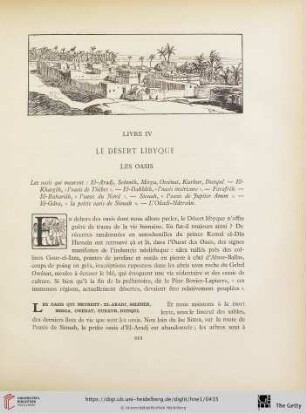 Livre IV: Le désert libyque