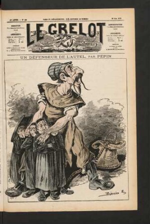 Un défenseur de l'autel, par Pépin