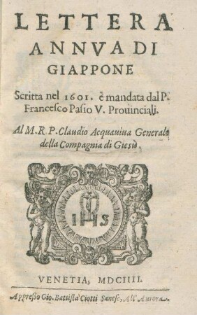 Lettera Annva Di Giappone