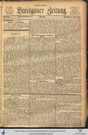 27.07.1901 (Erstes Blatt)