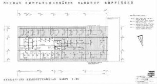 Bopfingen: Neubau des Empfangsgeb., Decken und Beleuchtungsplan Empfangsgeb.