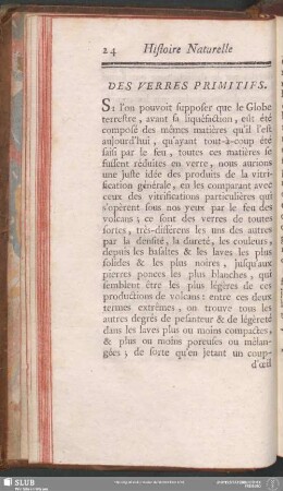 Des Verres Primitifs