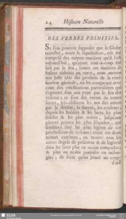 Des Verres Primitifs