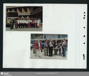 Delegation des Bergsteigerchores mit einer koreanischen Gruppe (Bild 1)