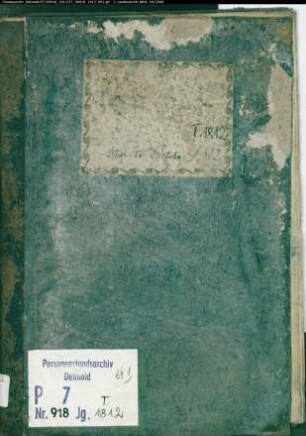 Zivilstandsregister der Munizipalität Südlohn (T 1812 Bd.1). (Gemeinde: Südlohn, Kreis Ahaus)