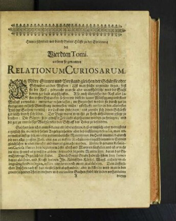 Hiermit schreiten wir durch Gottes Hülffe zu der ... [u. a.]