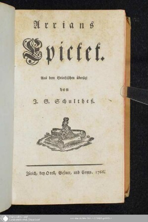 Arrians Epictet
