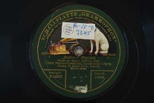 "Bohème" : Walzer der Musette (Will ich allein) / (Puccini)