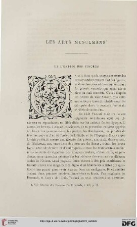 2. Pér. 12.1875: Les arts musulmans, [2] : de l'emploi des figures