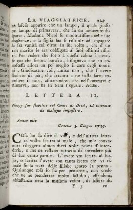 Lettera IX.