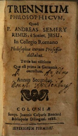 Triennium Philosophicum, 2