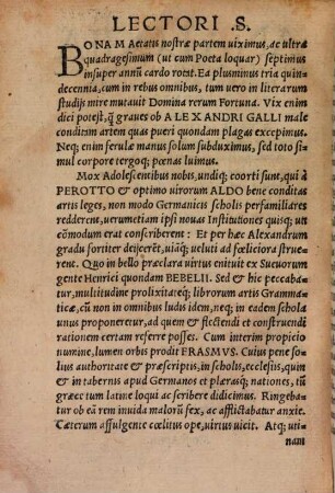 Analogia : h.e. declinandi et conjugandi formulae