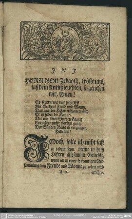 Leichenpredigt : Das hohe Fest der Auserwehlten [et]c.