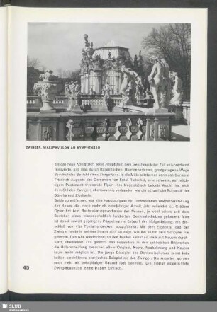 Zwinger. Wallpavillon am Nymphenbad