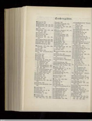 Sachregister