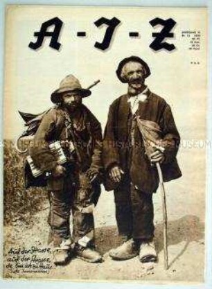 Proletarische Wochenzeitschrift "A-I-Z" u.a. über Hunger in China