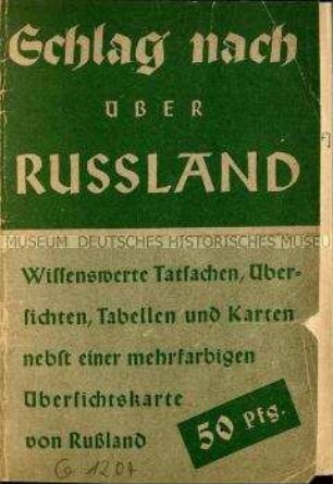 Veröffentlichung mit wissenswerten Tatsachen über Russland