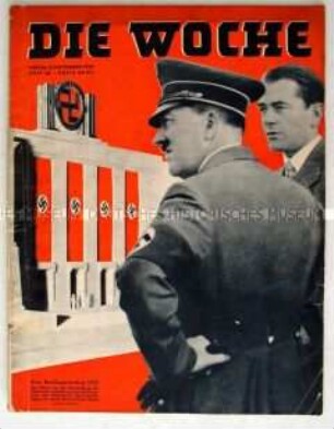 Illustrierte "Die Woche" zum NSDAP-Parteitag in Nürnberg