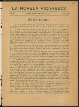 1919002000: Al fin solos ...!