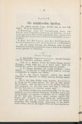 Kapitel II. Die erzählenden Quellen.
