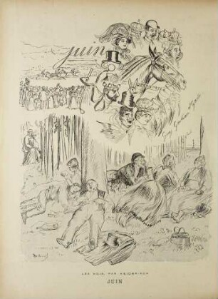 Les Mois, par Heidbrinck, Juin
