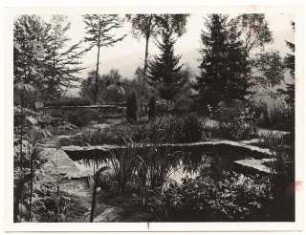 Garten Stuiber Böhmerwald: Wasserbecken im Garten